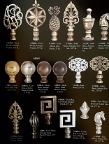 Brass Finials