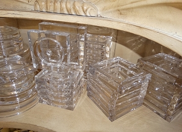 Acrylic Square Lamp Bases