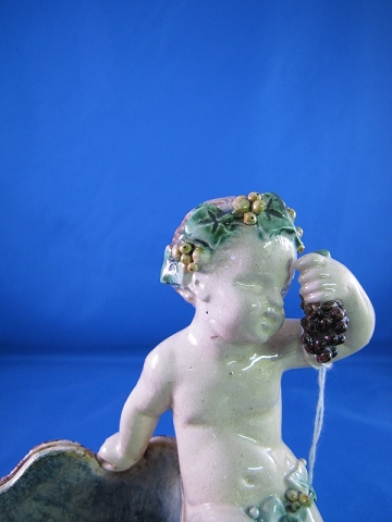 French Majolica Vases
