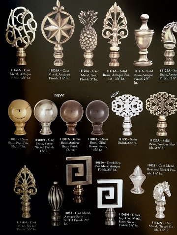 Brass Finials