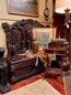 Carved Dragon Bench 