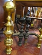  Victorian Andirions