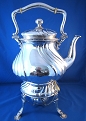 Austrian Silver Kettle  on Stand