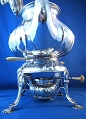 Austrian Silver Kettle  on Stand