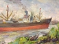 Augusta Oelschig Oil Painting