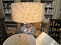 Mid Century Textured Linen Shade