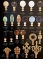 Brass Finials